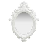 vidaXL Miroir mural style château 56x76 cm Blanc 320356