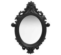 vidaXL Miroir Mural Style château 56x76 cm Noir