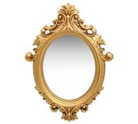 vidaXL Miroir mural style château 56x76 cm Doré
