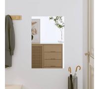 vidaXL Miroir mural 40x60 cm Verre Rectangulaire 350446