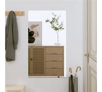 vidaXL Miroir mural 50x80 cm Verre Rectangulaire