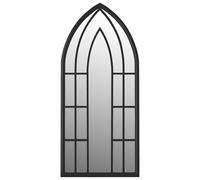 Vidaxl Miroir Noir 100x45 Cm Fer Pour Utilisation à L'intã©Rieur