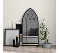Vidaxl Miroir Noir 100x45 Cm Fer Pour Utilisation ¿¿ L'int¿¿Rieur