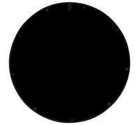 vidaXL Miroir Noir 40x3 cm Fer pour utilisation à l'intérieur