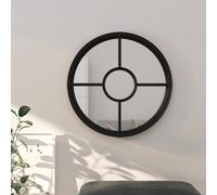 vidaXL Miroir Noir 40x4 cm Fer pour utilisation à l'intérieur