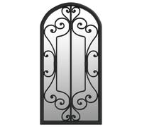 Vidaxl Miroir Noir 70x30 Cm Fer Pour Utilisation à L'intã©Rieur
