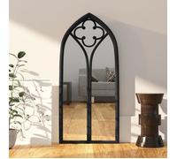 Miroir Noir 100x45 cm Fer pour Utilisation à l'Intérieur Décoratif vidaXL