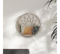 vidaXL Miroir Sable 40 x 3 cm Fer pour intérieur – Décoratif salon
