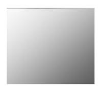 vidaXL Miroir mural sans cadre 80x60 cm Verre