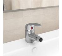 vidaXL Mitigeur de bidet de salle de bain Nickel 13x12 cm