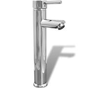 vidaXL Mitigeur de salle de bains en laiton – Robinet pour lavabo, évier, vasque, cuisine