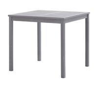 Vidaxl Mobilier À Dîner De Jardin 5 Pcs Bois D'acacia Massif Gris Gris