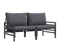 Vidaxl Ensembles De Meubles D'extérieur Avec Coussin Avec Oreiller 2 Pcs Anthracite