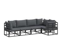 vidaXL Mobilier d'extérieur Ensemble de Patio - Génial pour se détendre dans Le Jardin, ce Salon modulaire Te Donne Un Coin Super Comfy pour Chiller sur ta terrasse ou Ton Balcon.