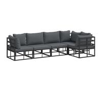 vidaXL Mobilier d'extérieur Ensemble de Patio - Génial pour se détendre dans Le Jardin, ce Salon modulaire Te Donne Un Coin Super Comfy pour Chiller sur ta terrasse ou Ton Balcon.