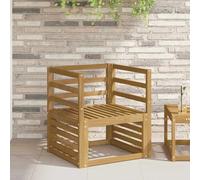vidaXL Module d'accoudoirs 2 pcs Blanc 59 x 4 x 73 cm