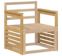 vidaXL Module d'accoudoirs 2 pcs Blanc 59 x 6 x 61 cm, Module accoudoir en Acacia, Accessoire de canapé Pratique, ajout en Bois, amélioration Durable pour intérieur et extérieur