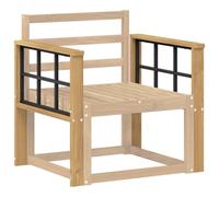 vidaXL Module d'accoudoirs 2 pcs Blanc 60 x 6 x 61 cm, Module de Repose-Bras, Accessoires canapés résistants, Confort Pratique, amélioration de la qualité, unité Fonctionnelle