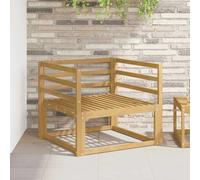 vidaXL Module d'accoudoirs 2 pcs Blanc 79 x 4 x 73 cm