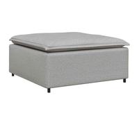 vidaXL Module de Repose-Pieds pour canapé modulaire Gris Nuage 100 x 100 x 48 cm