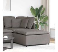 Vidaxl Module De Repose-Pieds Pour Canapé Modulaire Taupe 100 X 100 X 48 Cm