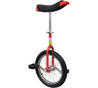 vidaXL Monocycle ajustable rouge Rouge G