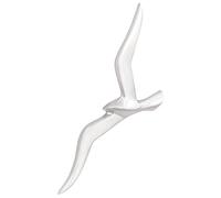 vidaXL Mouette Murale 2 Paquet Argent Aluminium
