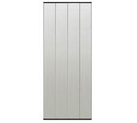 Moustiquaire avec Rideau en Maille, Filet Anti-Moustiques, Filet de Fenêtre Contre Abeilles Mouches Insectes, Noir Polyester