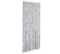 Vidaxl Moustiquaire Blanc Et Gris 56x200 Cm Chenille