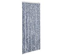 Vidaxl Moustiquaire Bleu Et Blanc 56x200 Cm Chenille