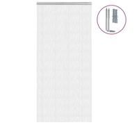 vidaXL Moustiquaire de porte à chaîne 100x226 cm aluminium – Rideau anti-insectes