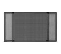 vidaXL Moustiquaire extensible pour fenêtres Anthracite 100-193 x 75 cm