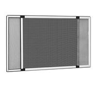 vidaXL Moustiquaire extensible pour fenêtres Insectes Blanc (75-143 x 50 cm)