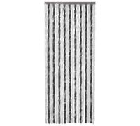 Vidaxl Moustiquaire Gris Et Blanc 90x200 Cm Chenille