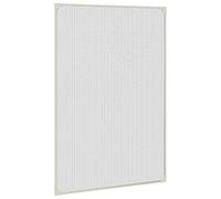 vidaXL Moustiquaire magnétique pour fenêtres 80x120 cm blanc Noir G