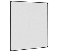 vidaXL Moustiquaire Magnétique pour Fenêtres, Filet Anti-Moustiques, Filet de Fenêtres Découpable Contre Abeilles Guêpes Mouches, Anthracite