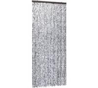 vidaXL Moustiquaire Marron et beige 100 x 220 cm Chenille Gris G