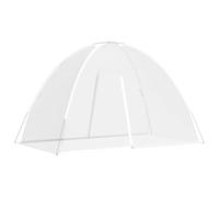 vidaXL Moustiquaire mongole avec Portes 220 Maille Blanc 200x120x130cm