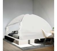 vidaXL Moustiquaire mongole avec Portes 220 Maille Blanc 200x200x135cm
