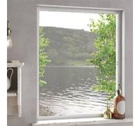 vidaXL Moustiquaire pour Fenêtres, Filet Anti-Moustiques avec Cadre en Aluminium, Filet de Fenêtre Contre Abeilles Mouches 153829