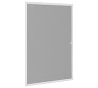 vidaXL Moustiquaire pour Fenêtres, Filet Anti-Moustiques avec Cadre en Aluminium, Filet de Fenêtre Contre Abeilles Mouches 153830
