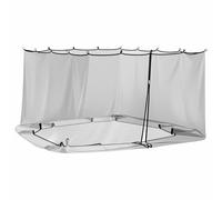 vidaXL Moustiquaire pour Gazebo 220 Mesh Noir 3,6 x 3,6 x 2 m