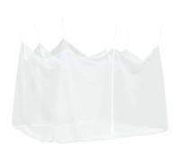 vidaXL Moustiquaire pour intérieur extérieur 156 maille 300x300x250 cm, moustiquaire pour lit, moustiquaire de voyage, moustiquaire portable