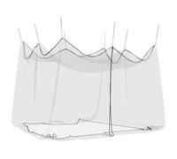 vidaXL Moustiquaire pour intérieur extérieur 156 maille 300x300x250 cm, moustiquaire pour lit, moustiquaire de voyage, moustiquaire portable