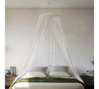 Vidaxl Moustiquaire Pour Lit 220 Maille Blanc 56x56x220 Cm