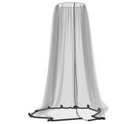 vidaXL Moustiquaire pour parasol 220 maille noir Φ330x250 cm, moustiquaire pliable, moustiquaire pour parasol, moustiquaire de camping