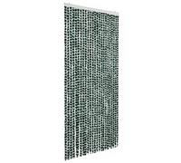 vidaXL Moustiquaire Vert et blanc 100x220 cm Chenille
