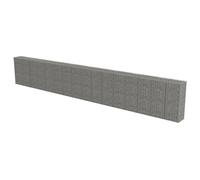 Vidaxl Mur À Gabion Avec Couvercles Acier Galvanisé 900 X 50 X 150 Cm