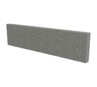 Mur À Gabion Avec Couvercles Acier Galvanisé 600 X 30 X 150 Cm