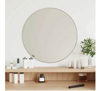 vidaXL Mural Miroir de Maquillage Coiffeuse Cosmétique Décoration de Chambre à Coucher Salle de Bain Salon Intérieur Argenté 348176